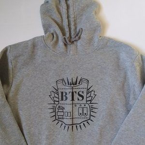 BTS ARMY Vest Style Gray Sweatshirt size XL